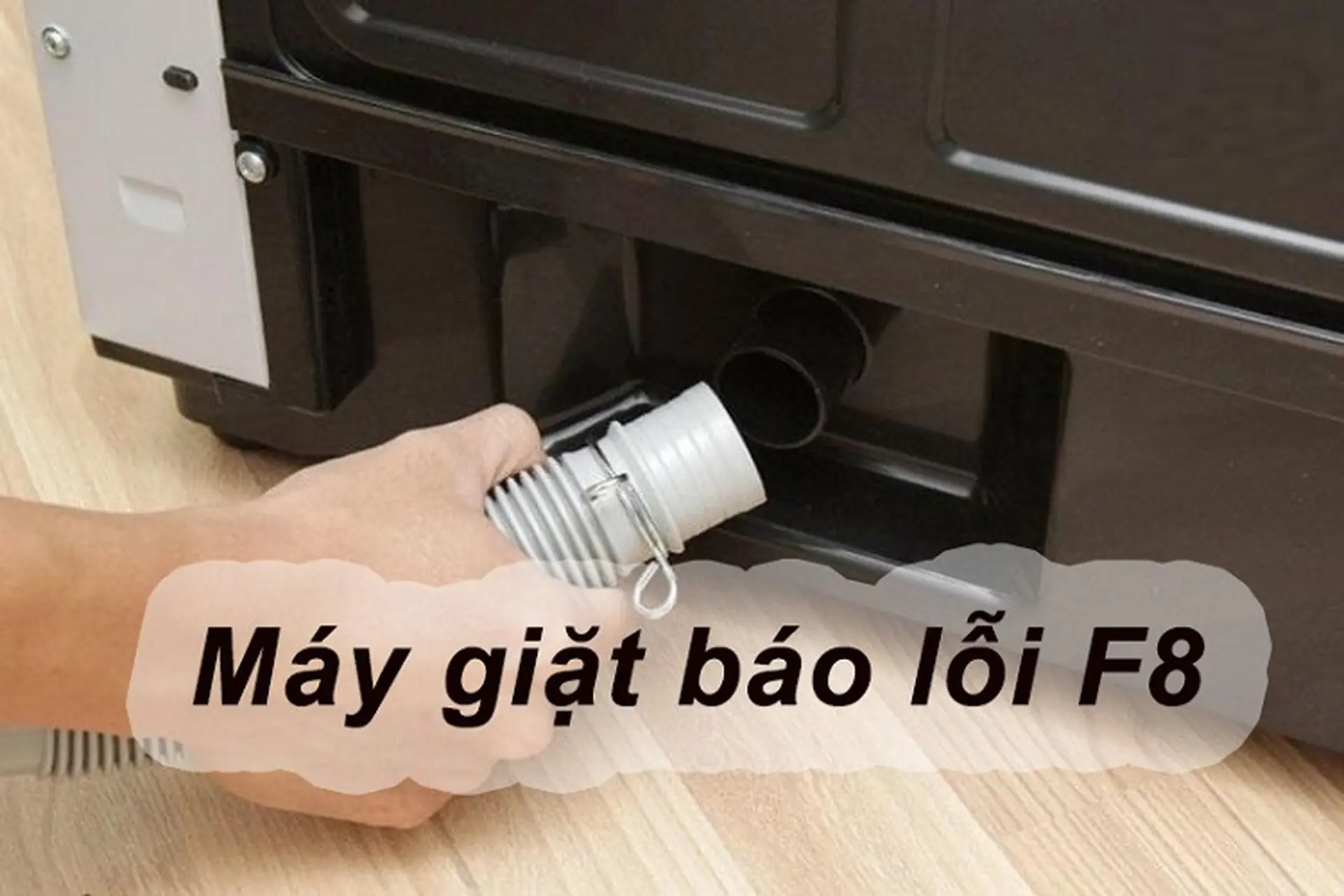 Máy giặt báo lỗi F8 là sự cố gì? Tìm hiểu nguyên nhân lỗi và cách khắc phục kịp thời