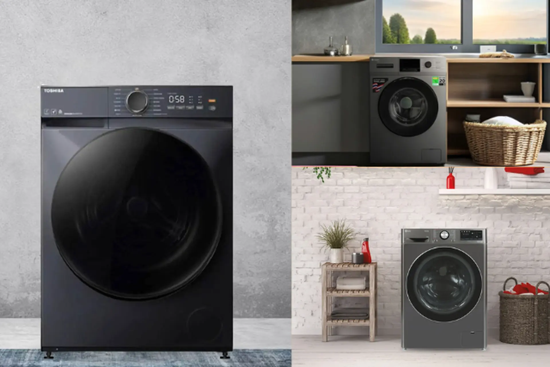 Máy giặt cửa trước tốt nhất hiện nay là mẫu nào? Top 3 lựa chọn đáng mua nhất 2025 bạn nên tham khảo