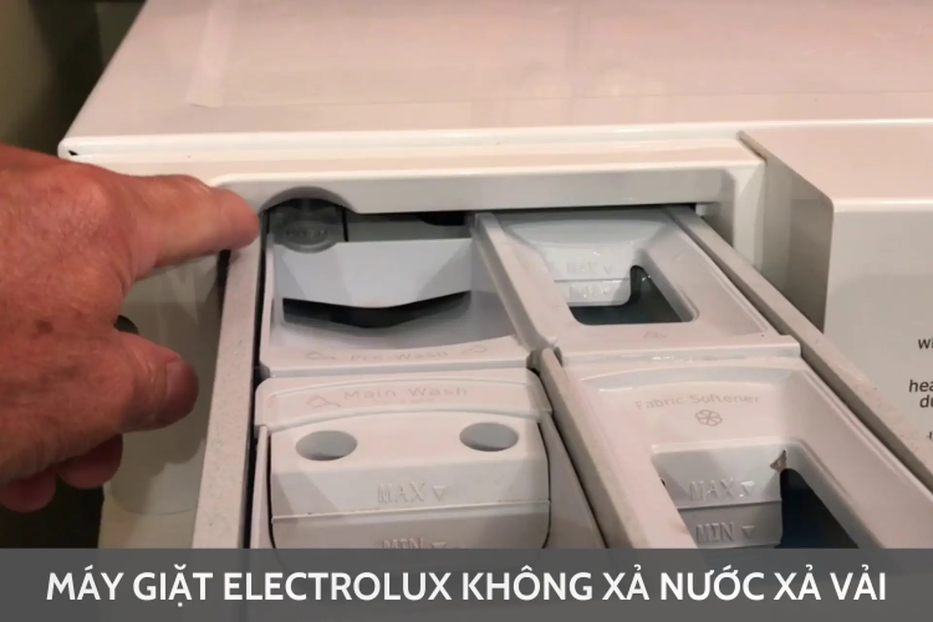 Lý do máy giặt Electrolux không xả nước xả vải? Tìm hiểu nguyên nhân và cách xử lý hiệu quả