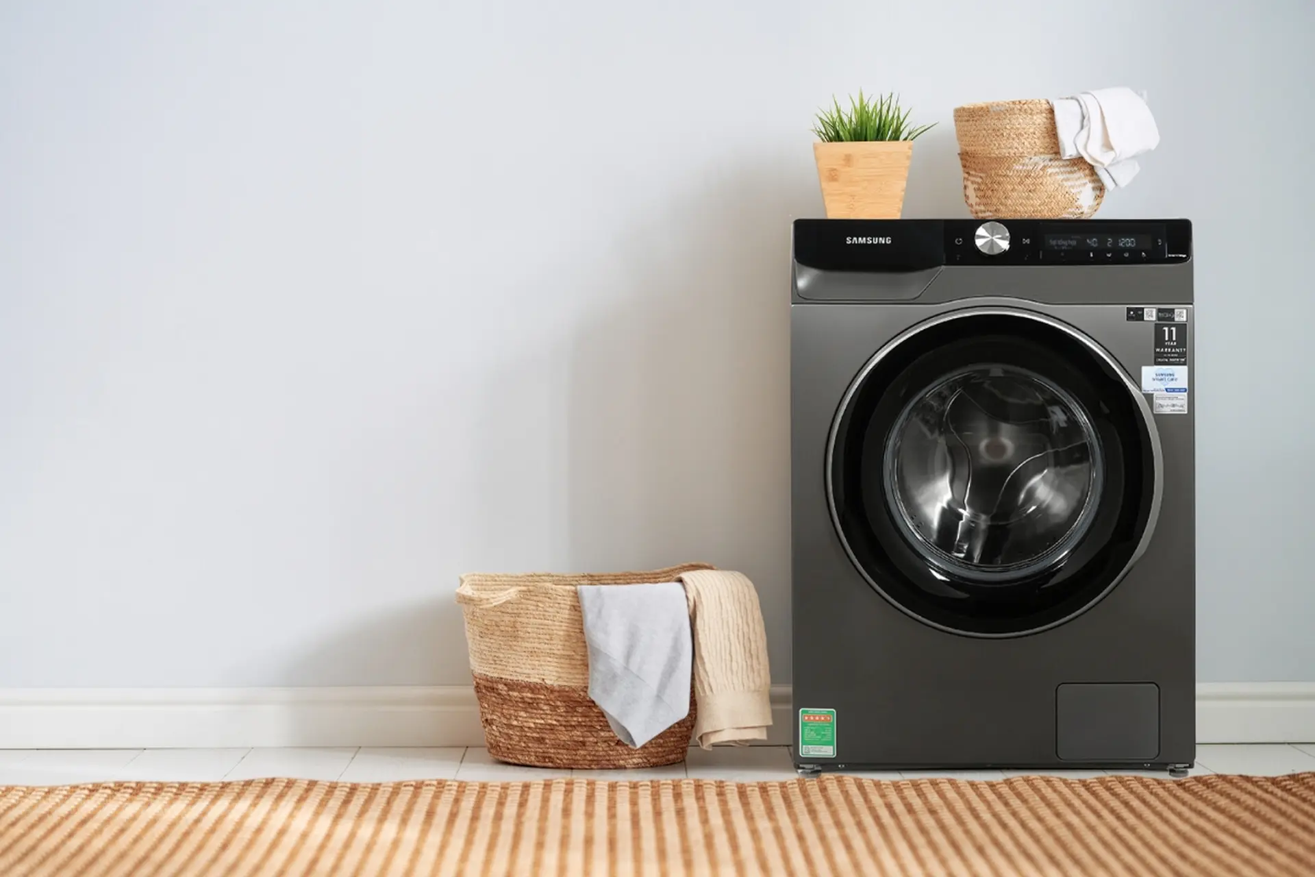 Top 5 máy giặt Samsung 10kg tiết kiệm điện giặt sạch sâu giúp quần áo sạch thơm, bền màu