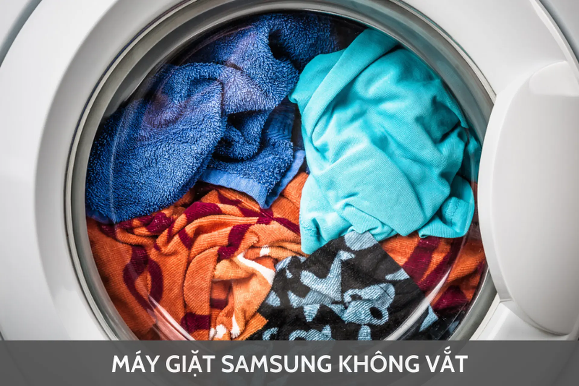 Tại sao máy giặt Samsung không vắt? Tìm hiểu nguyên nhân và cách xử lý ngay tại nhà