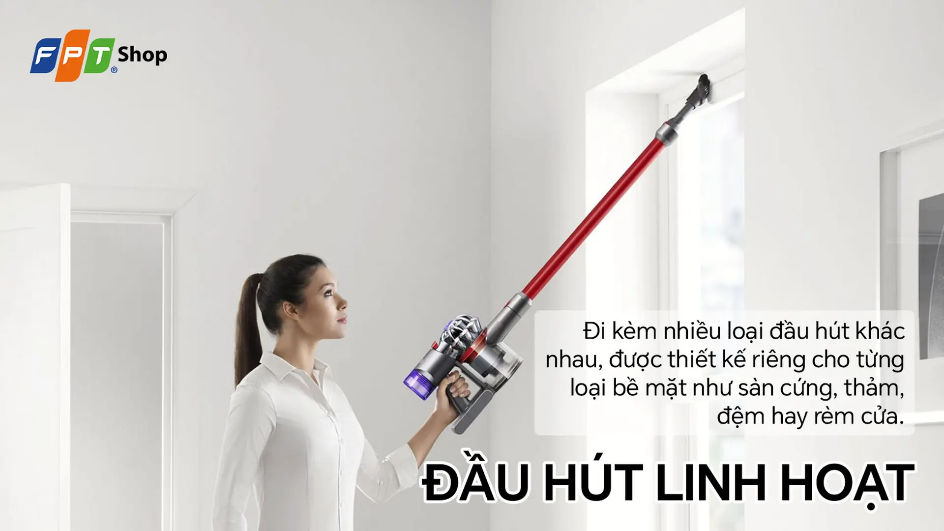 Máy hút bụi Dyson V8 Slim Fluffy