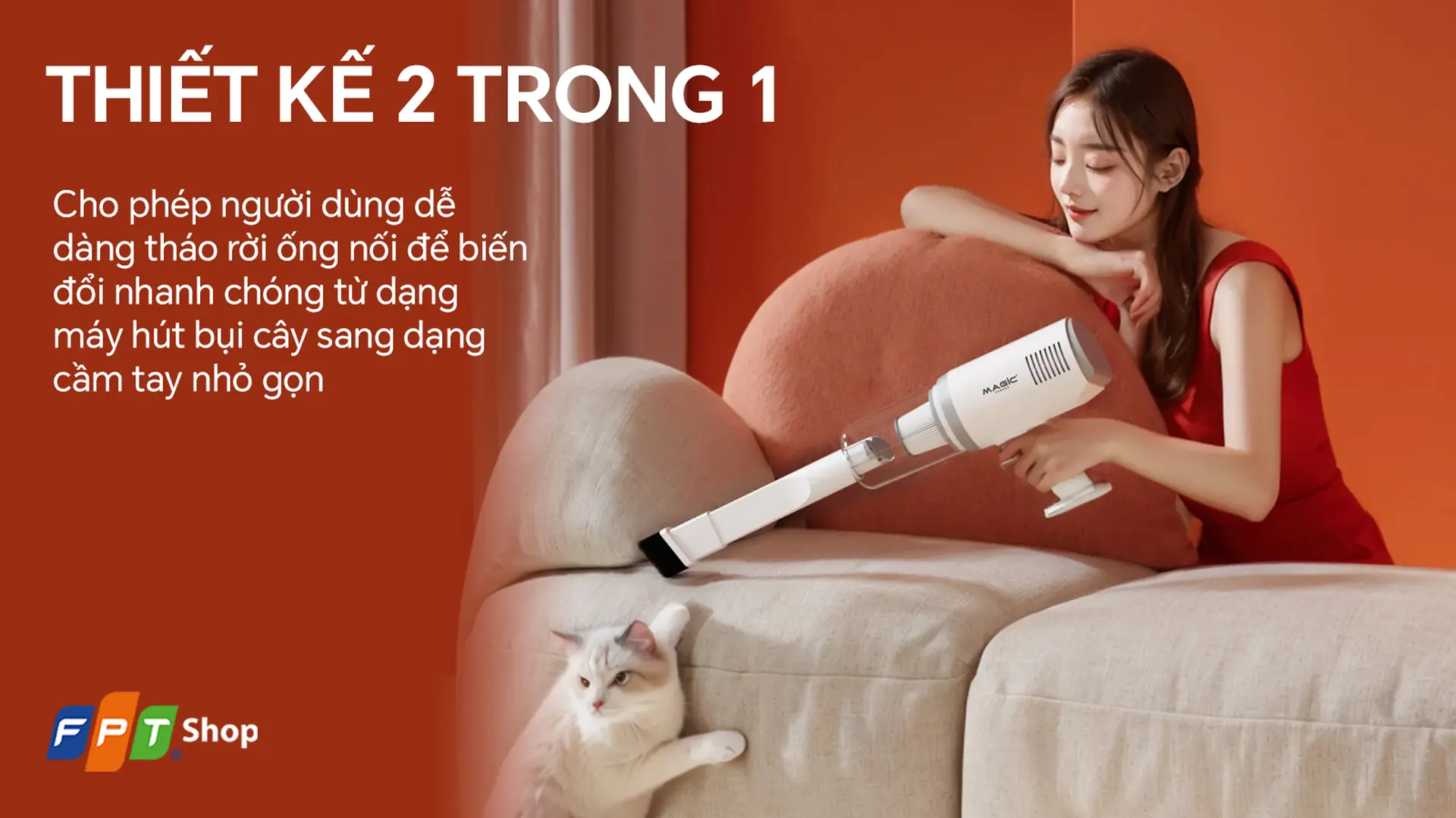 Máy hút bụi không dây Magic A-061
