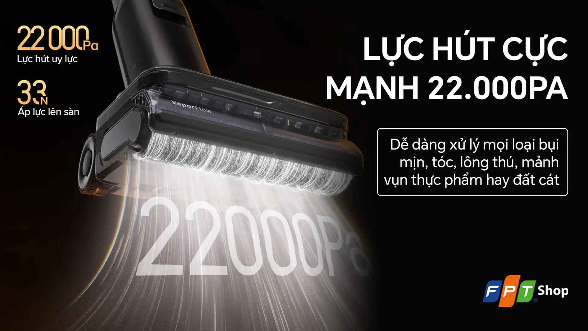 Máy hút bụi lau nhà không dây Roborock F25 Ultra