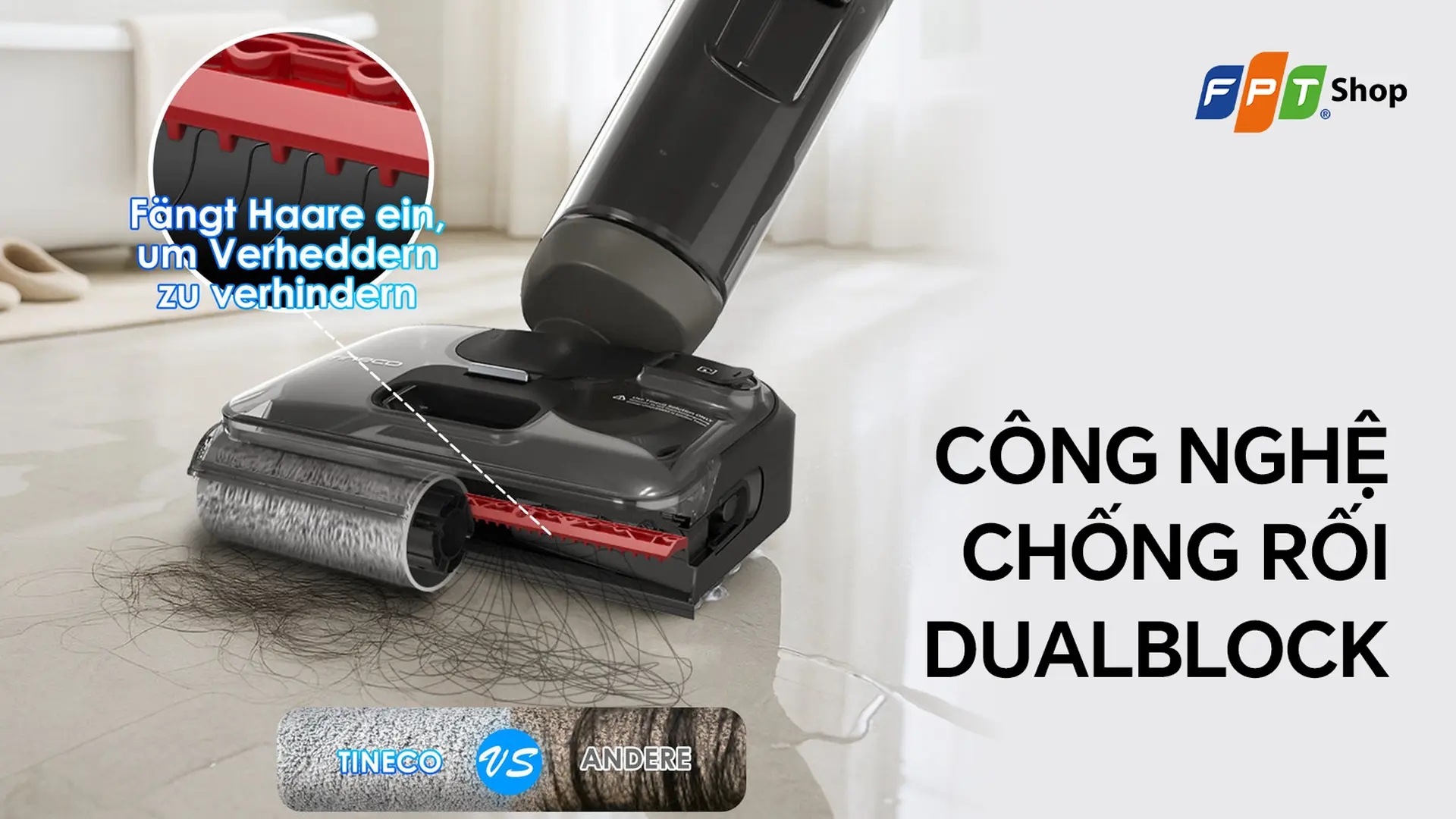 Máy hút bụi lau nhà không dây Tineco Floor One i6 Stretch Plus