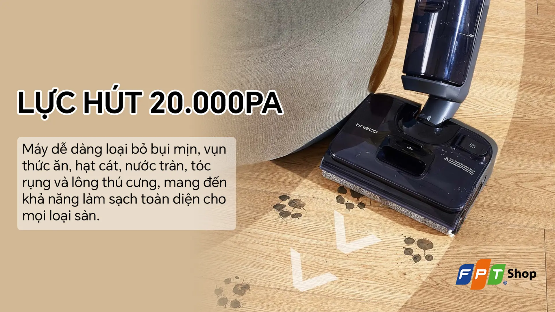 Máy hút bụi lau nhà không dây Tineco Floor One S6 Stretch Extreme