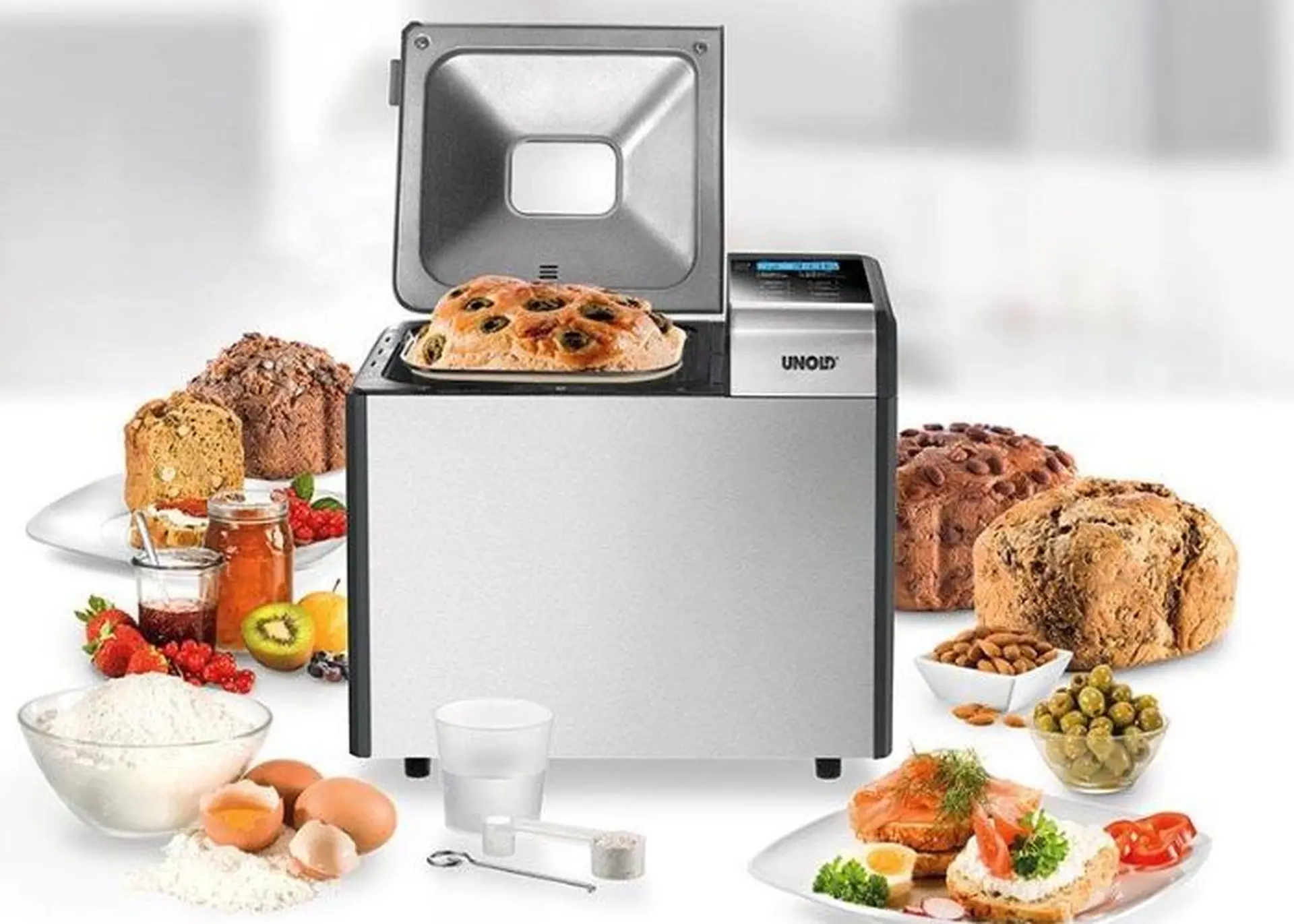 Review chi tiết về máy làm bánh mì Unold - thương hiệu chính hãng và uy tín đến từ Đức