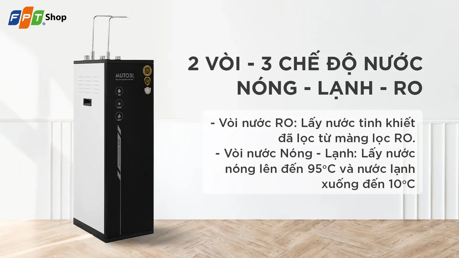 Top 5 máy lọc nước có nóng lạnh giá dưới 5 triệu tốt nhất 2026: Gợi ý đáng mua cho gia đình