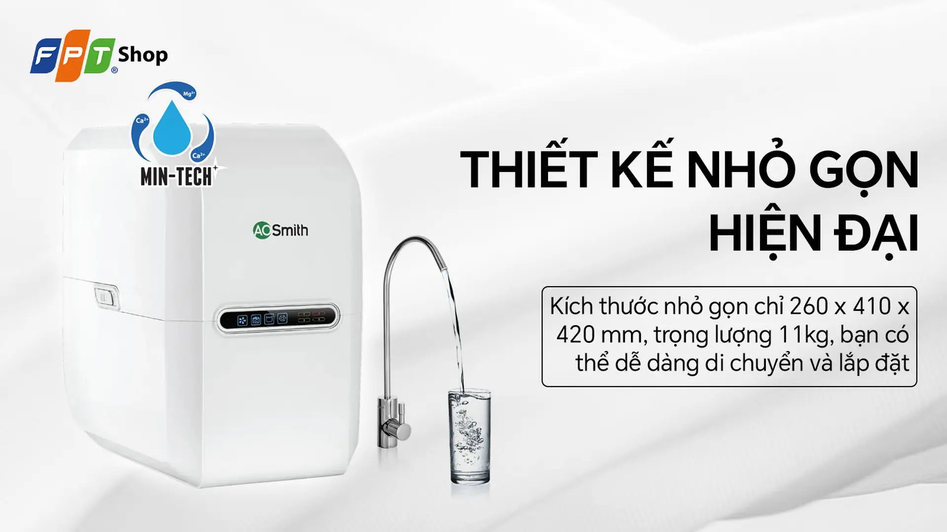 Máy lọc nước RO A.O. Smith E2 5 lõi