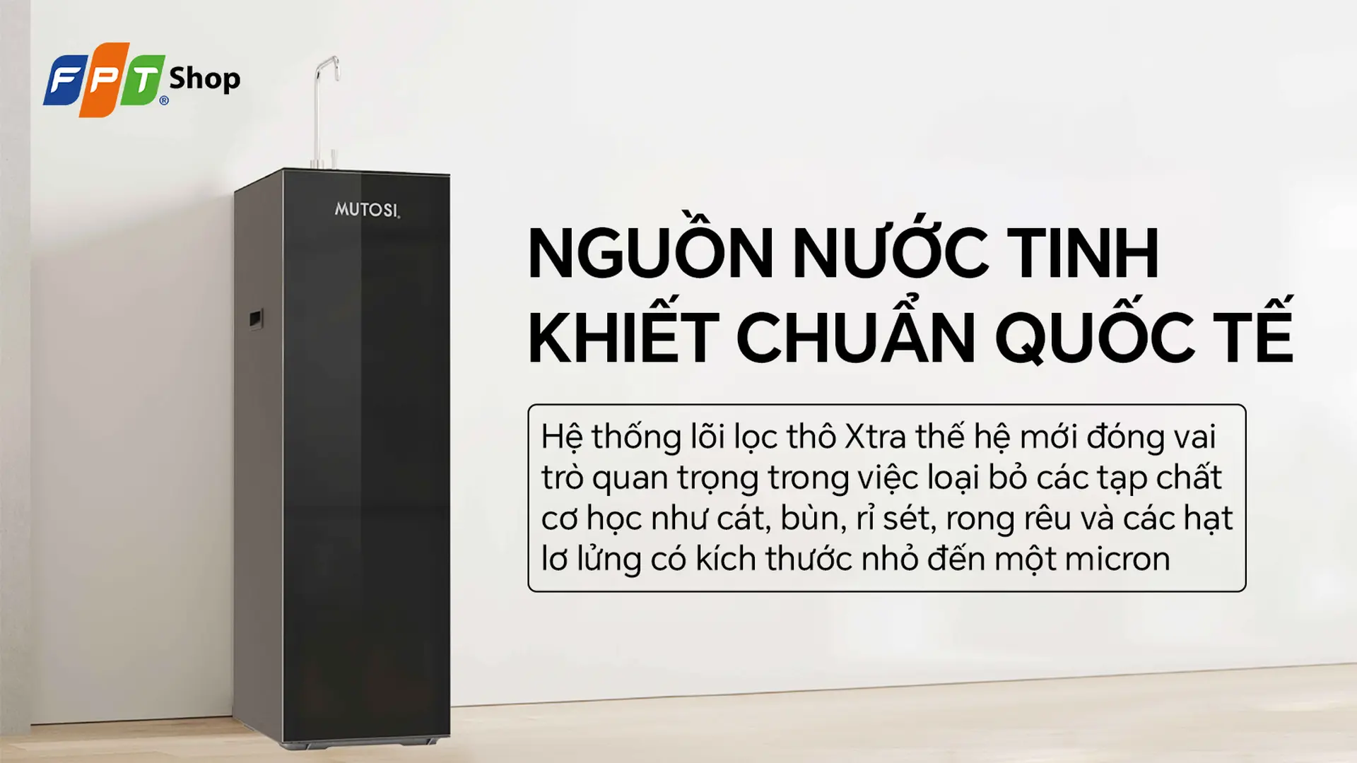 Máy lọc nước RO Hydrogen Mutosi MP-S96 9 lõi