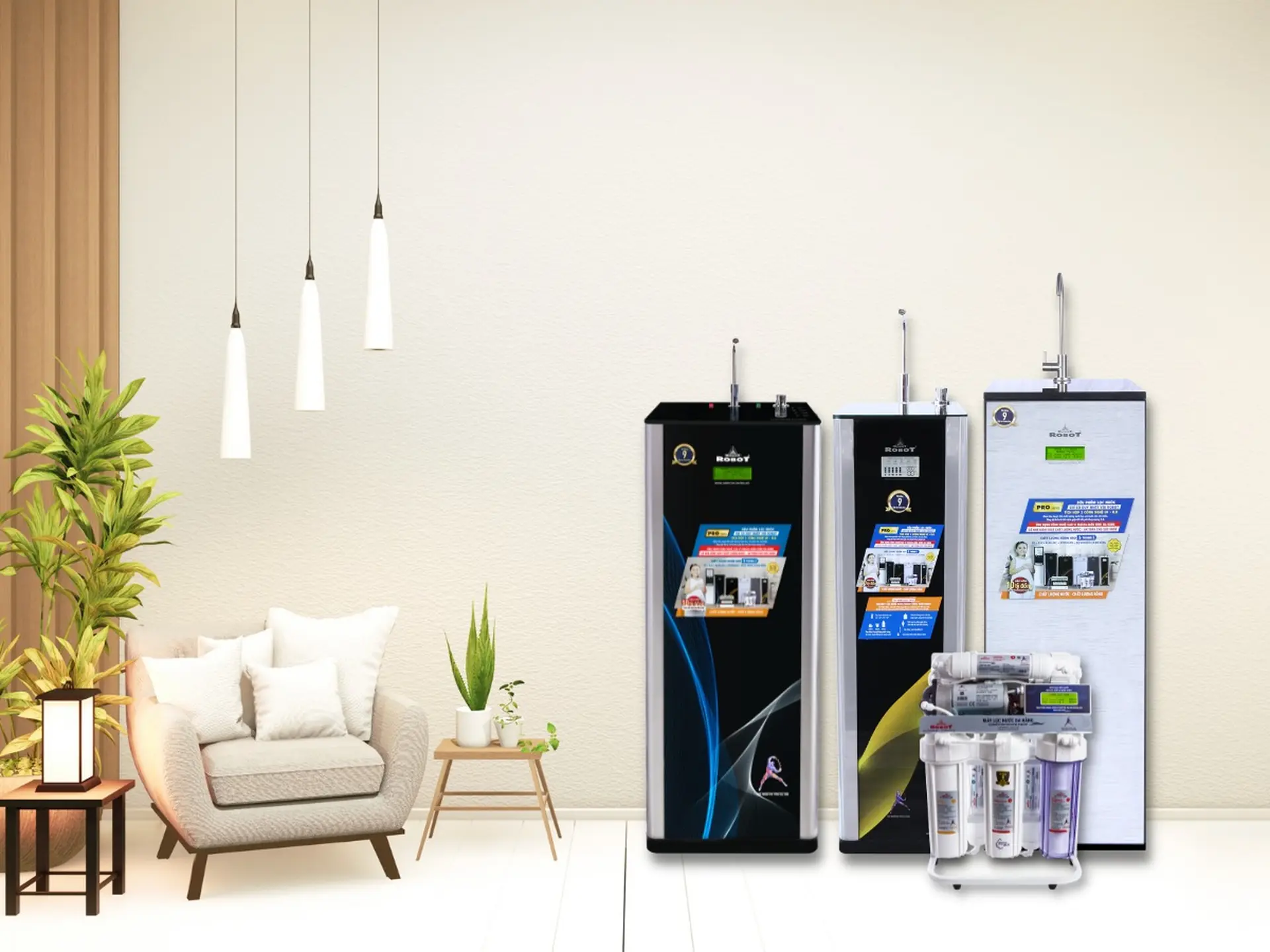 Máy lọc nước Robot có tốt không? Khám phá đặc điểm các dòng máy lọc nước Robot 