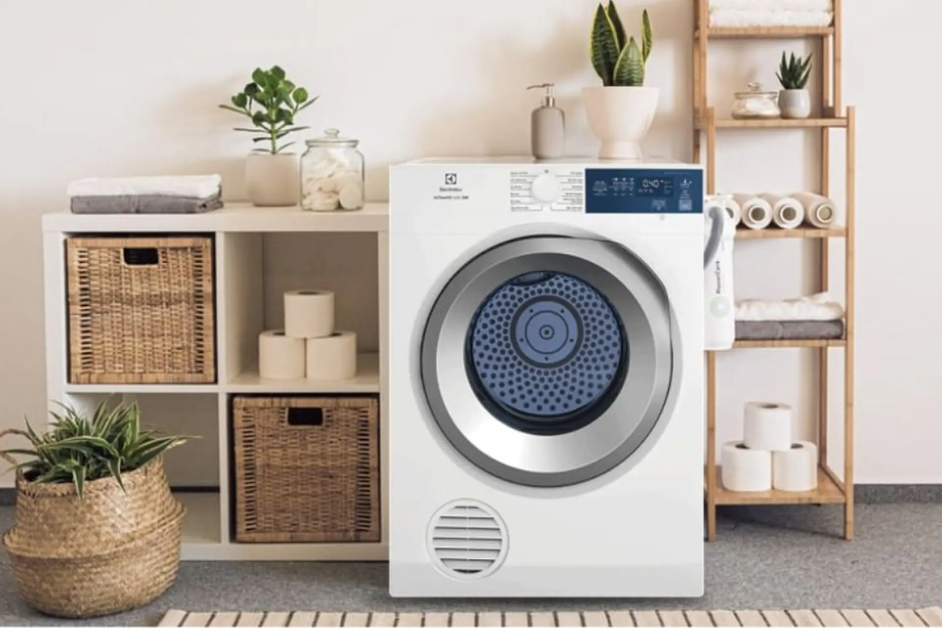 Khám phá ưu điểm vượt trội của máy sấy thông hơi Electrolux giúp quần áo khô nhanh