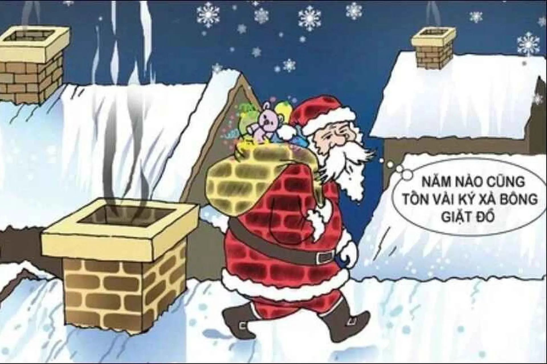 Giải trí cực mạnh với loạt meme Noel siêu lầy lội để đi comment dạo đêm Giáng sinh