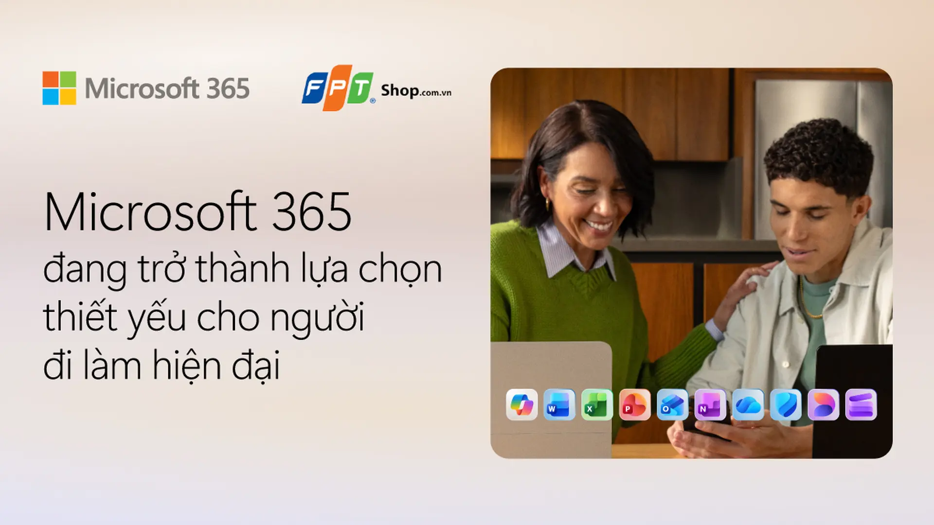 Microsoft 365 đang trở thành lựa chọn thiết yếu cho người đi làm hiện đại