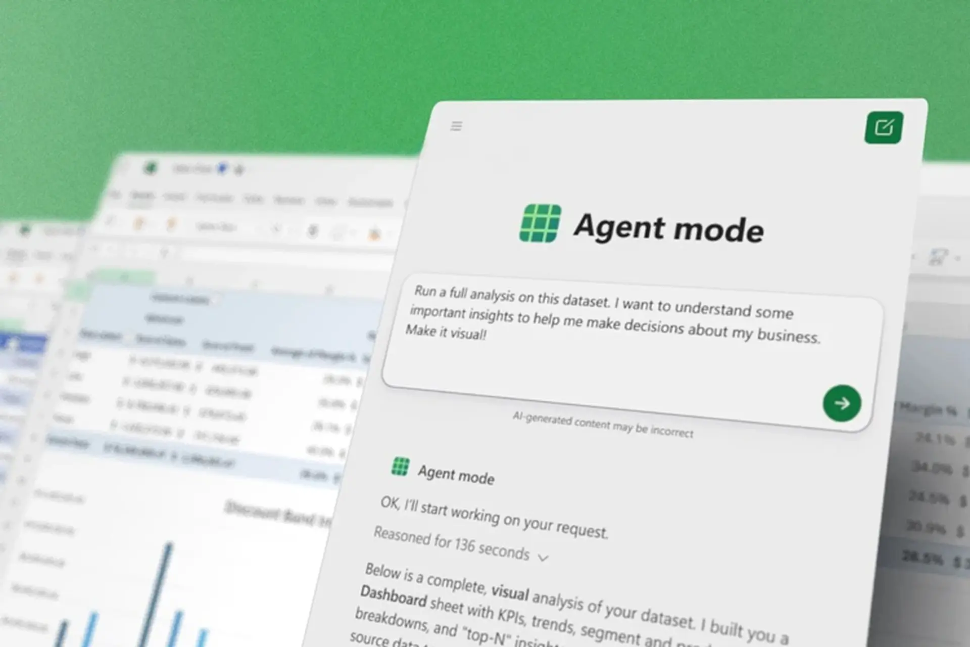Microsoft mang tính năng “vibe working” lên Excel và Word với Agent Mode mới