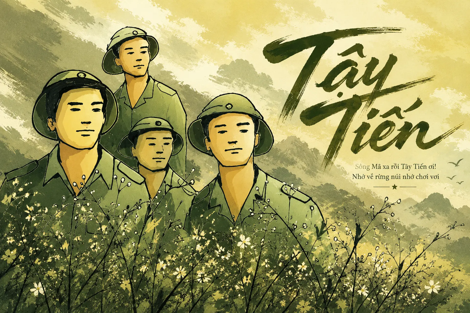 Mở bài Tây Tiến hay và giàu cảm xúc: Tổng hợp mẫu mở bài ngắn gọn, đạt điểm cao