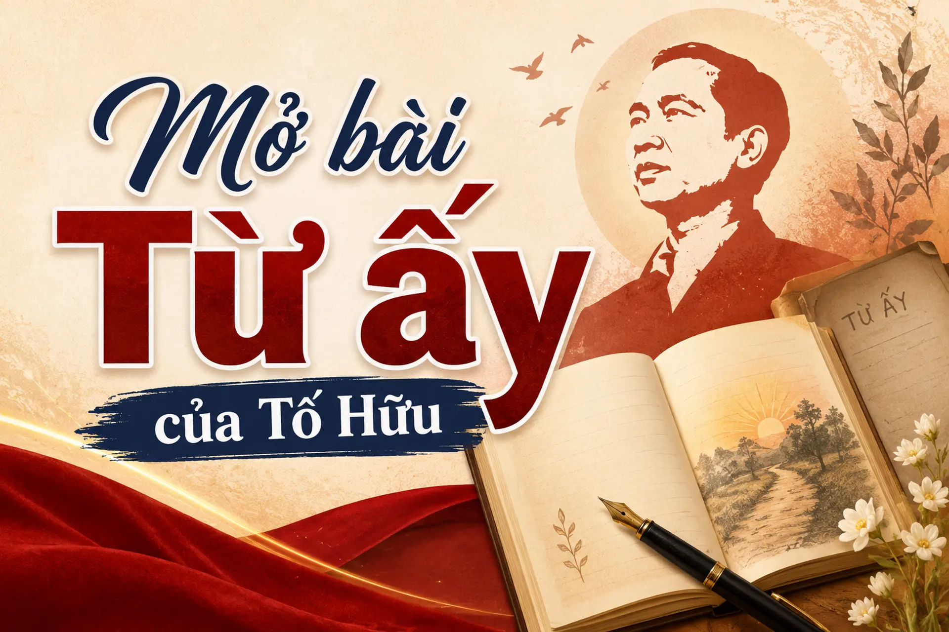 Tổng hợp những cách mở bài Từ ấy của Tố Hữu trực tiếp, gián tiếp giúp bài văn thêm cuốn hút