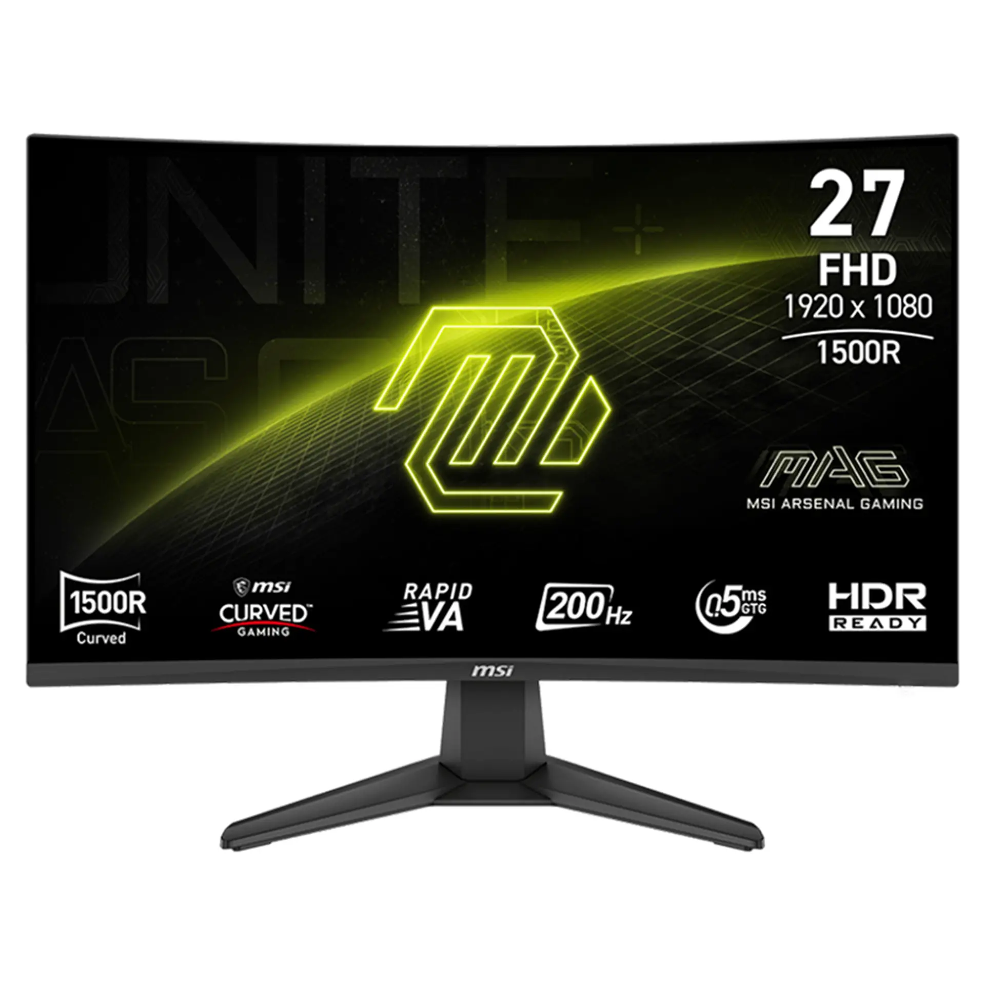 Màn hình cong Gaming MSI MAG 276CF E20/27inch FHD (1920x1080)/VA 200Hz/Cong 1500R