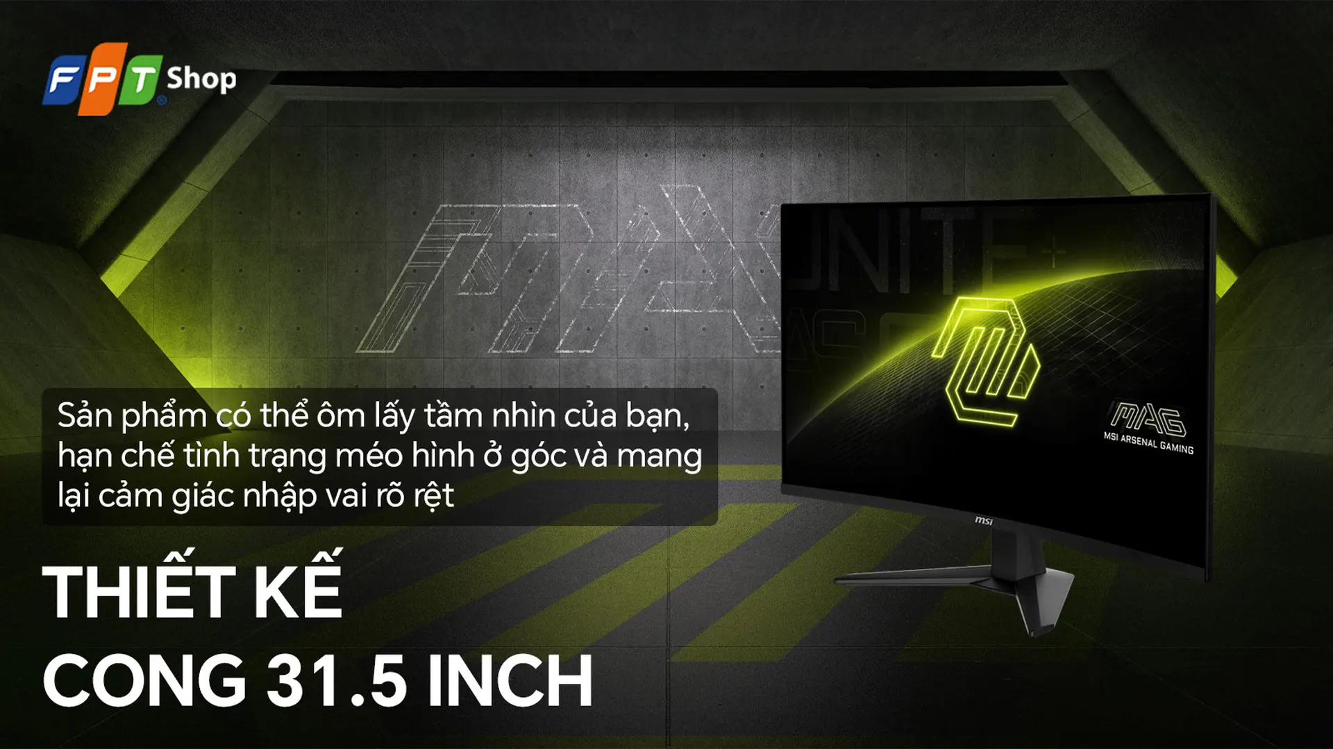 MSI MAG 32C6X /32inch FHD (1920x1080)/VA 250Hz/Cong 1500R