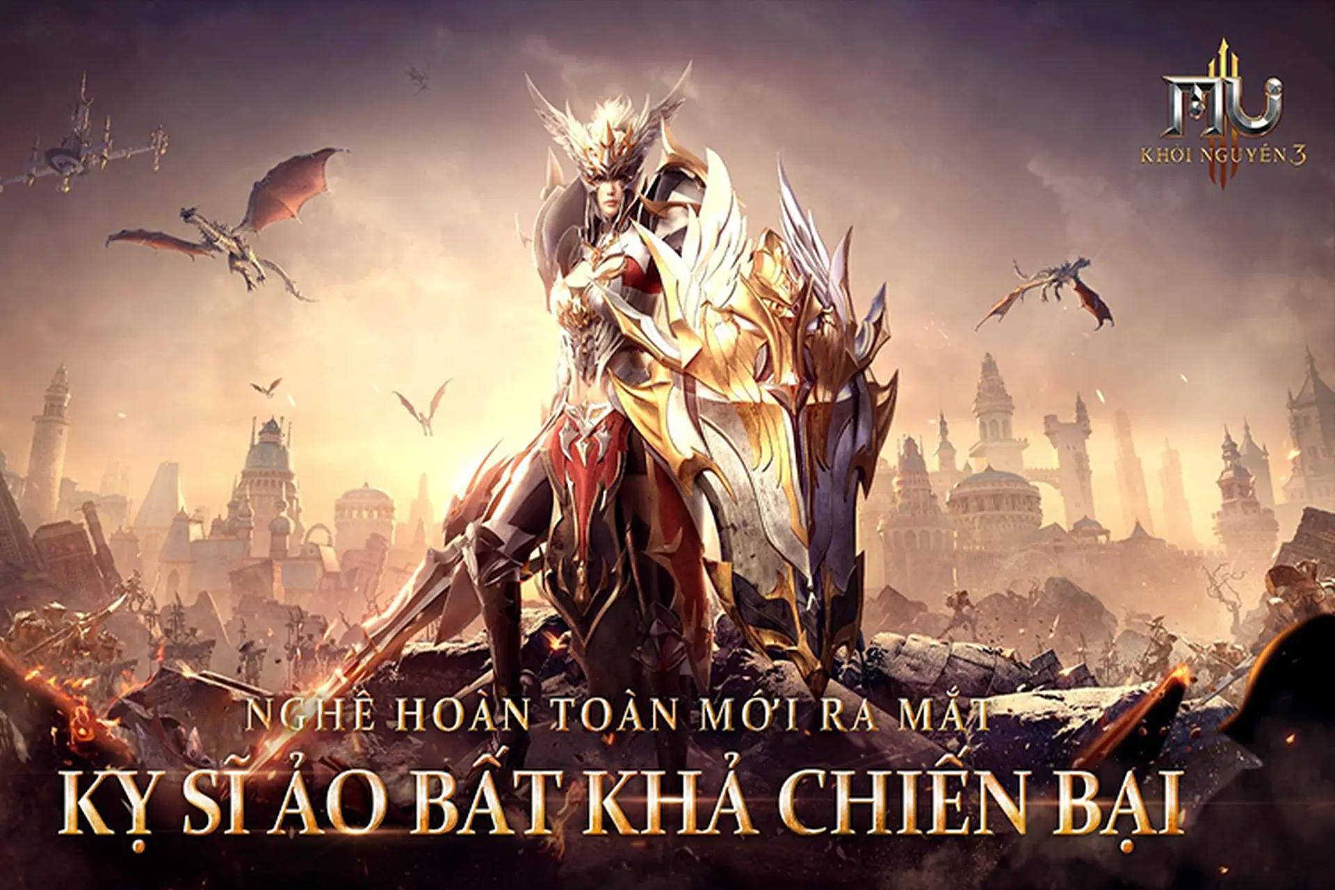 MU Khởi Nguyên 3: Game MMORPG đỉnh cao trên mobile với đồ họa Unreal Engine