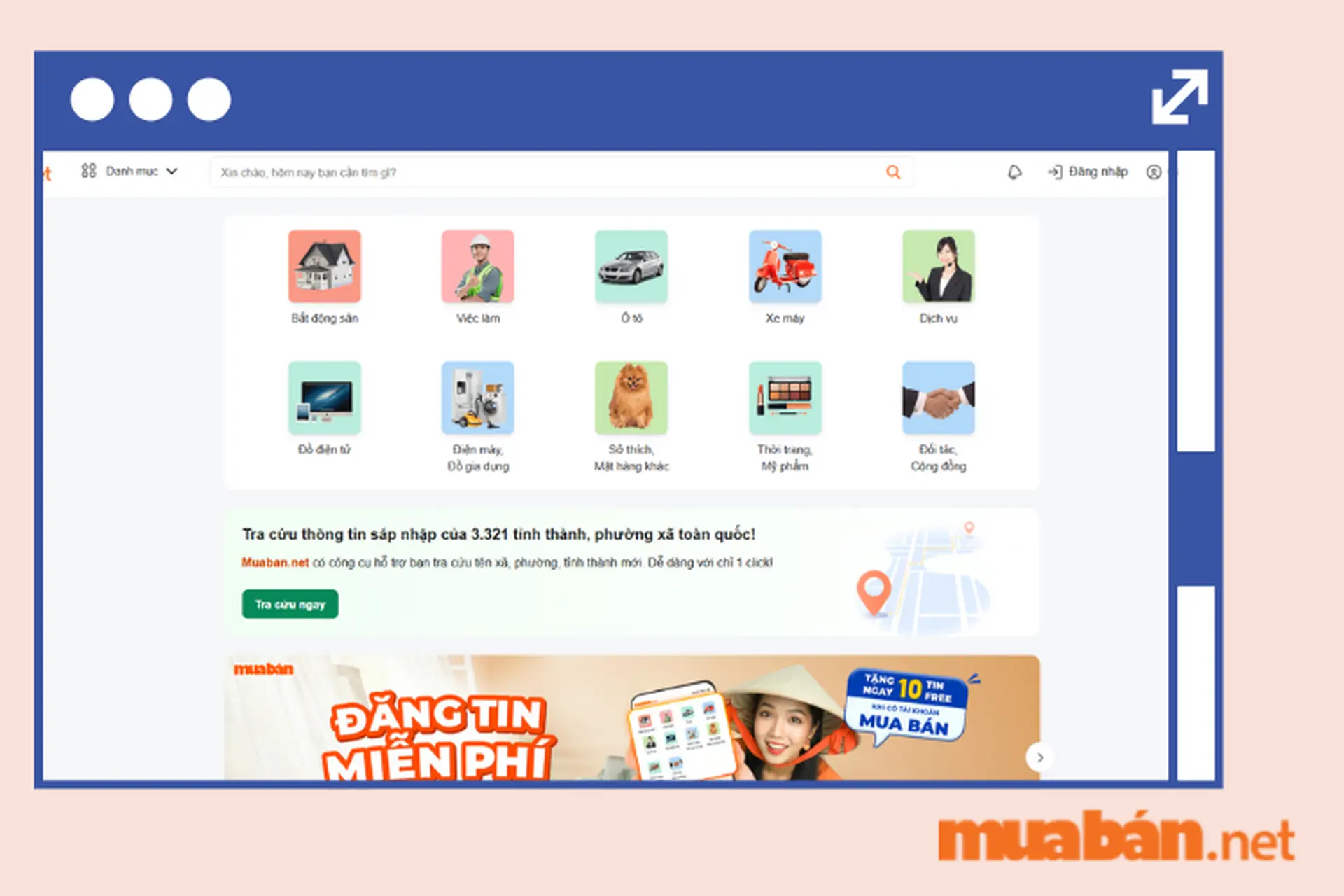 Muaban.net là gì? Tổng quan về "chợ trực tuyến" cung cấp dịch vụ đăng tin rao vặt