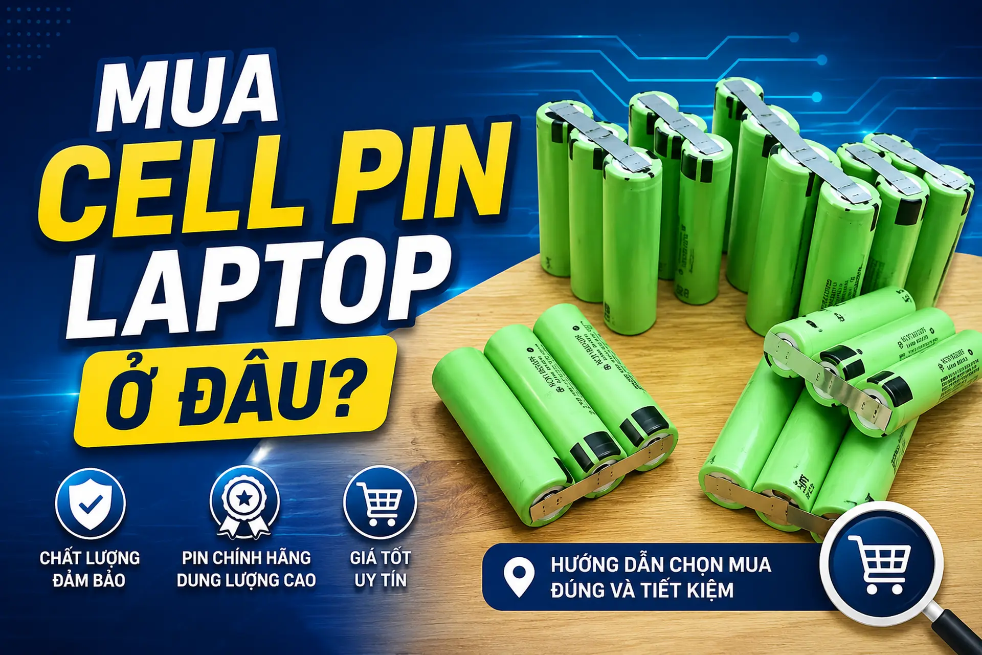 Mua cell pin laptop ở đâu an toàn? Lưu ý khi mua cell pin trên thị trường hiện nay