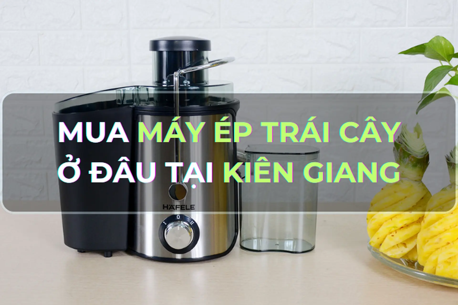 Mua máy ép trái cây ở đâu tại Kiên Giang đảm bảo uy tín? Bật mí top 3 máy ép trái cây đáng mua nhất năm 2024