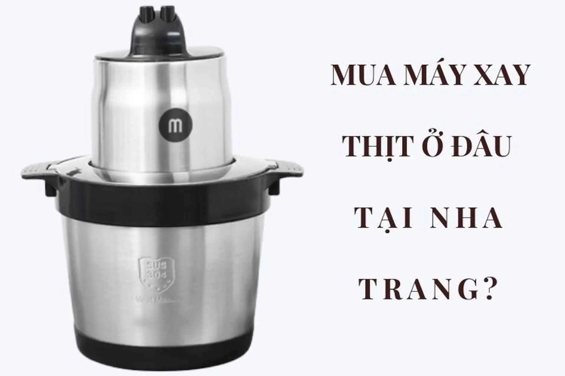 Mua máy xay thịt ở đâu tại Nha Trang? Top 6 máy xay thịt chất lượng trên thị trường hiện nay