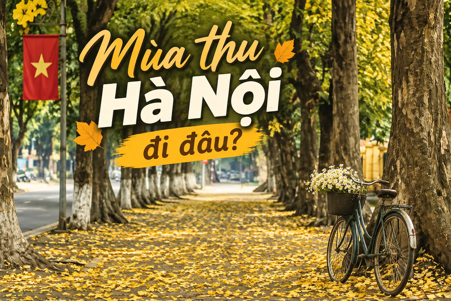 Mùa thu Hà Nội đi đâu? Khám phá 10 địa điểm check-in đẹp, thơ mộng giữa lòng thủ đô