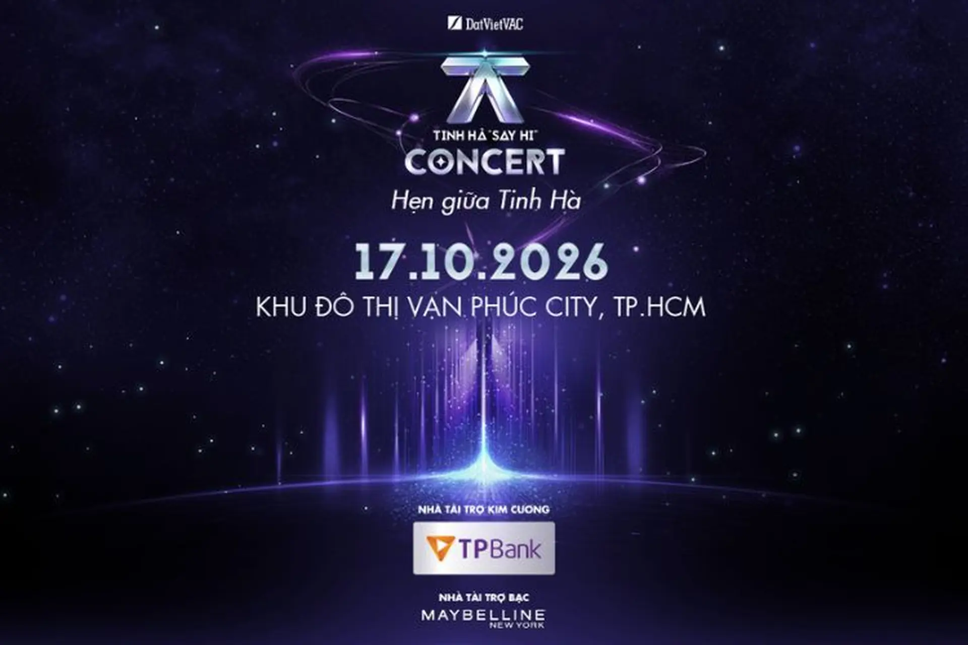 Hướng dẫn mua vé concert Tinh Hà Say Hi - Sẵn sàng tận hưởng âm nhạc cùng thần tượng!