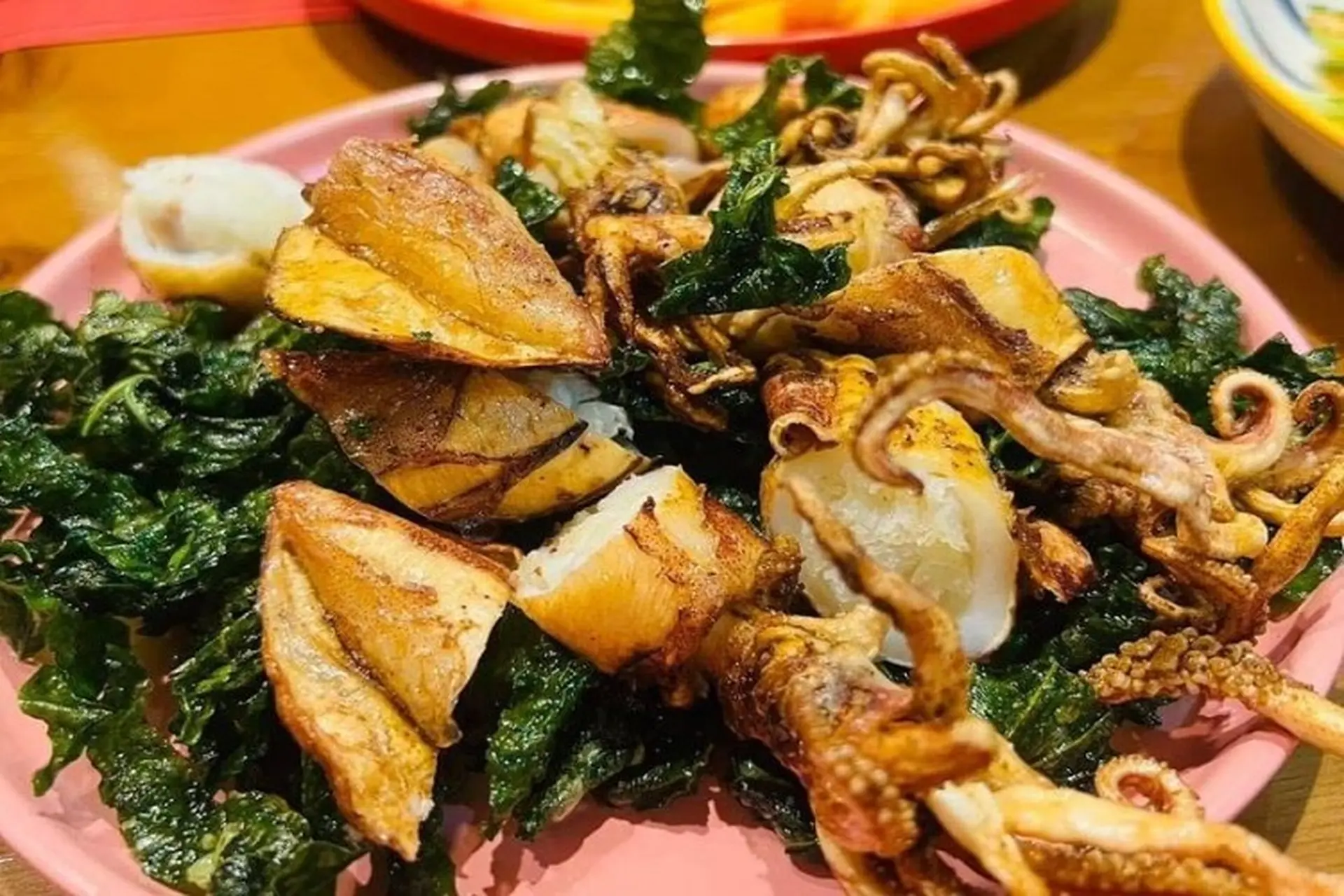 Bò & Mực Nướng