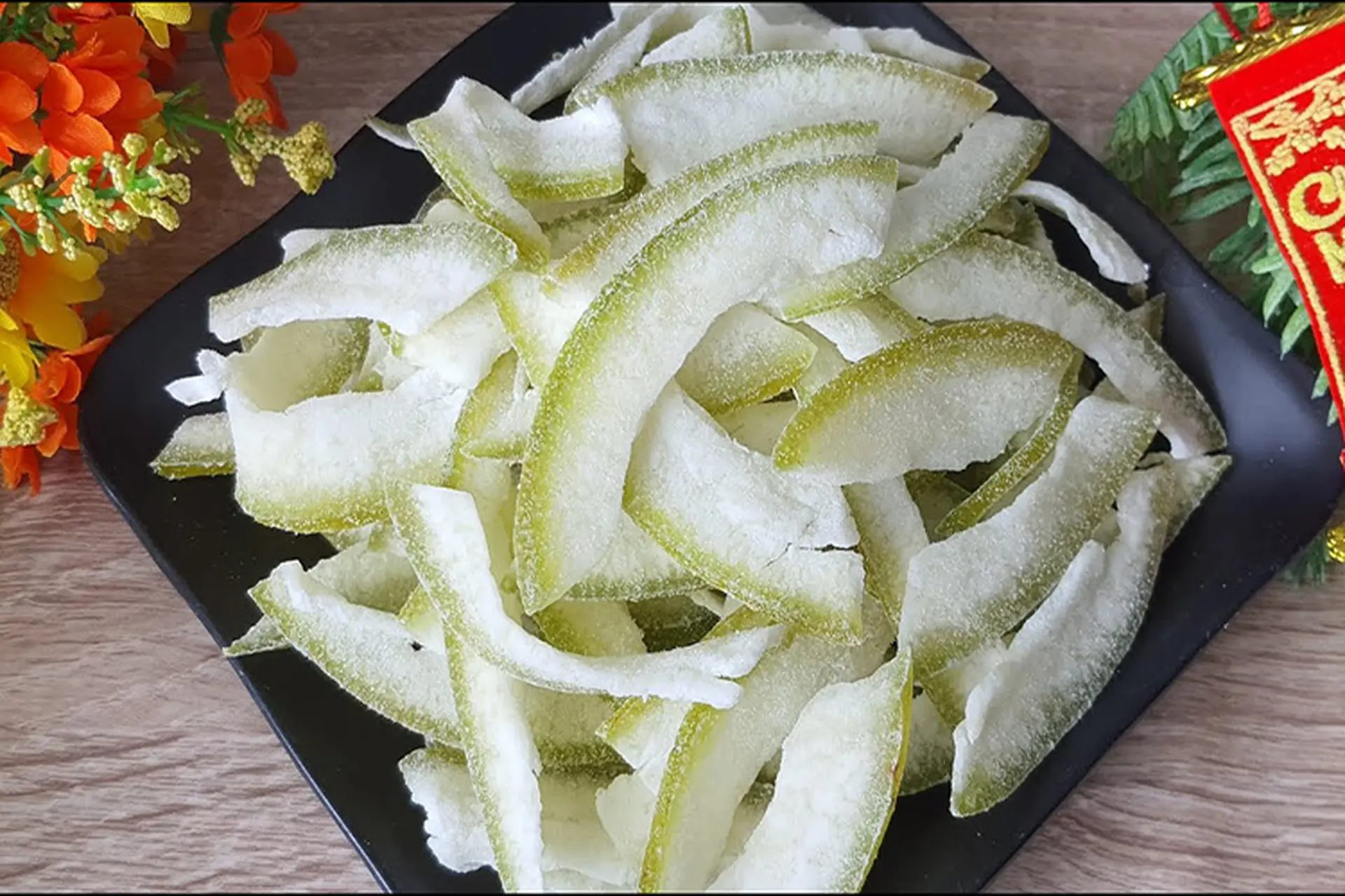 Cách làm mứt vỏ bưởi ngọt dịu không đắng gợi ý tuyệt vời cho ngày Tết đến xuân về