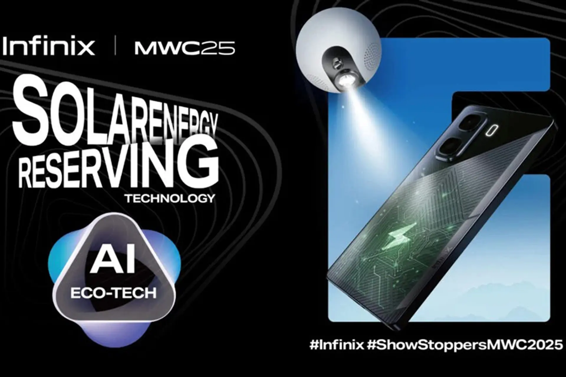 MWC 2025: Infinix ra mắt công nghệ di động thế hệ mới với năng lượng mặt trời và E-Color Shift 2.0