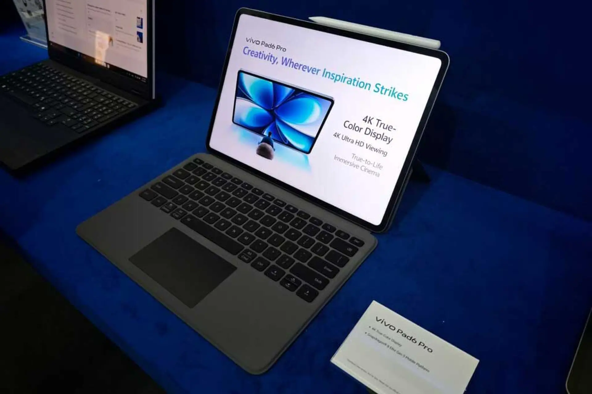 MWC 2026: vivo Pad 6 Pro lộ diện, dùng Snapdragon 8 Elite Gen 5