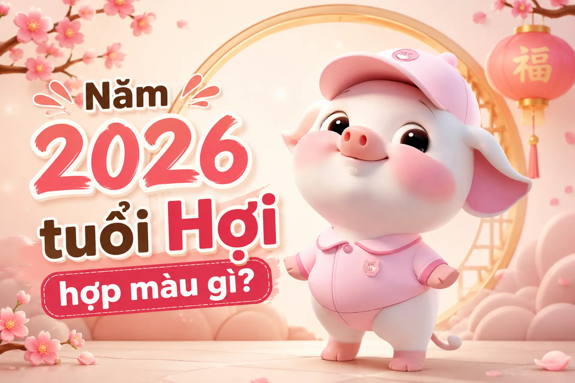 Năm 2026 tuổi Hợi hợp màu gì? Gợi ý màu may mắn theo từng mệnh tuổi Hợi