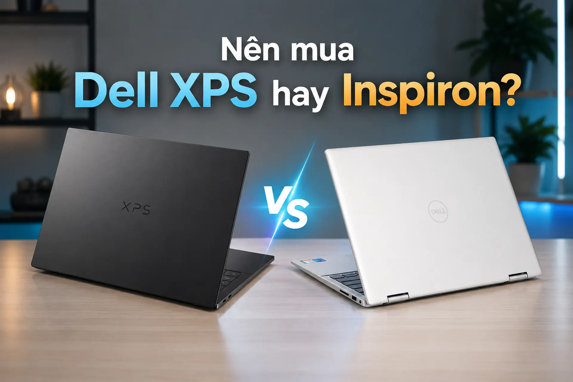 Nên mua Dell XPS hay Inspiron? So sánh chi tiết để chọn laptop phù hợp nhu cầu