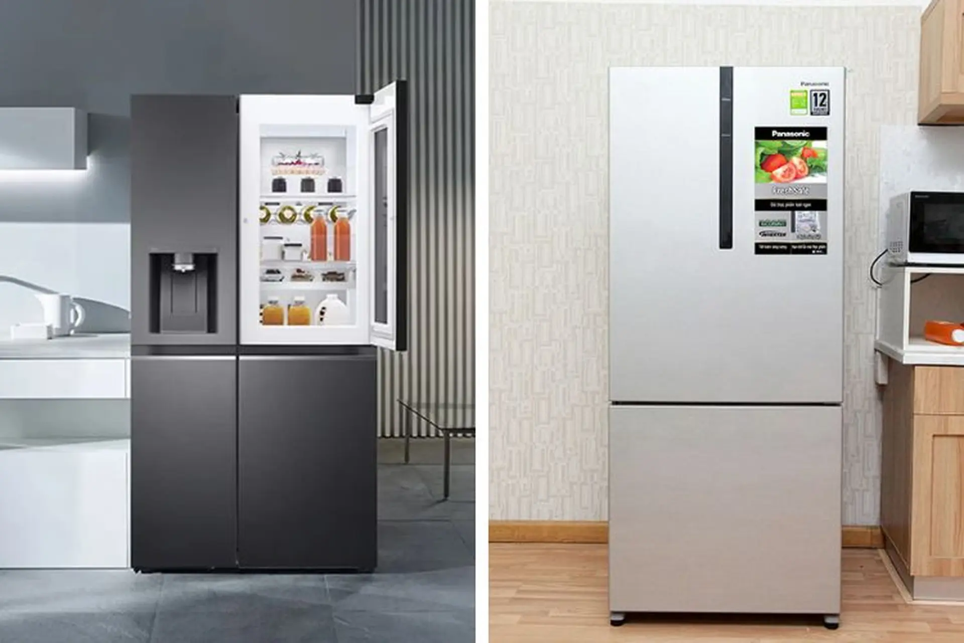 Tư vấn: Nên mua tủ lạnh LG hay Panasonic? Phân tích và đánh giá để lựa chọn