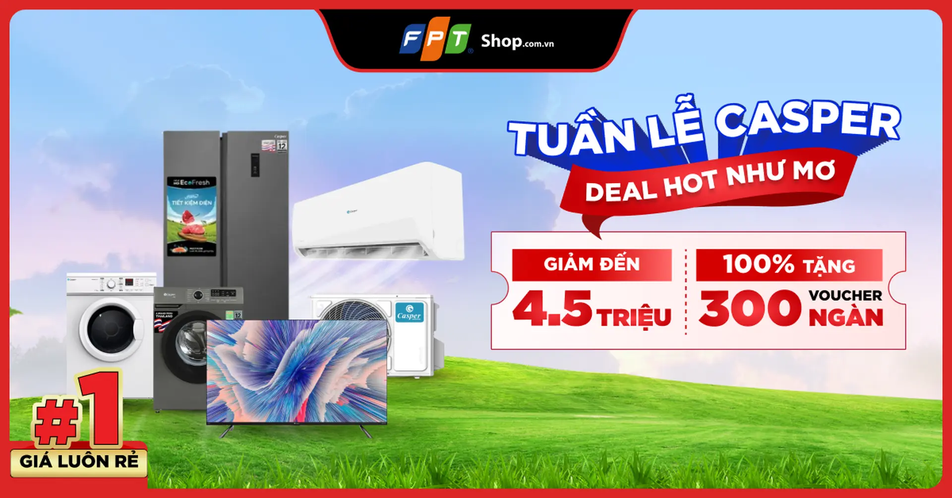 Tuần Lễ Casper: Săn ngay đừng chờ, quà không thể bỏ lỡ!
