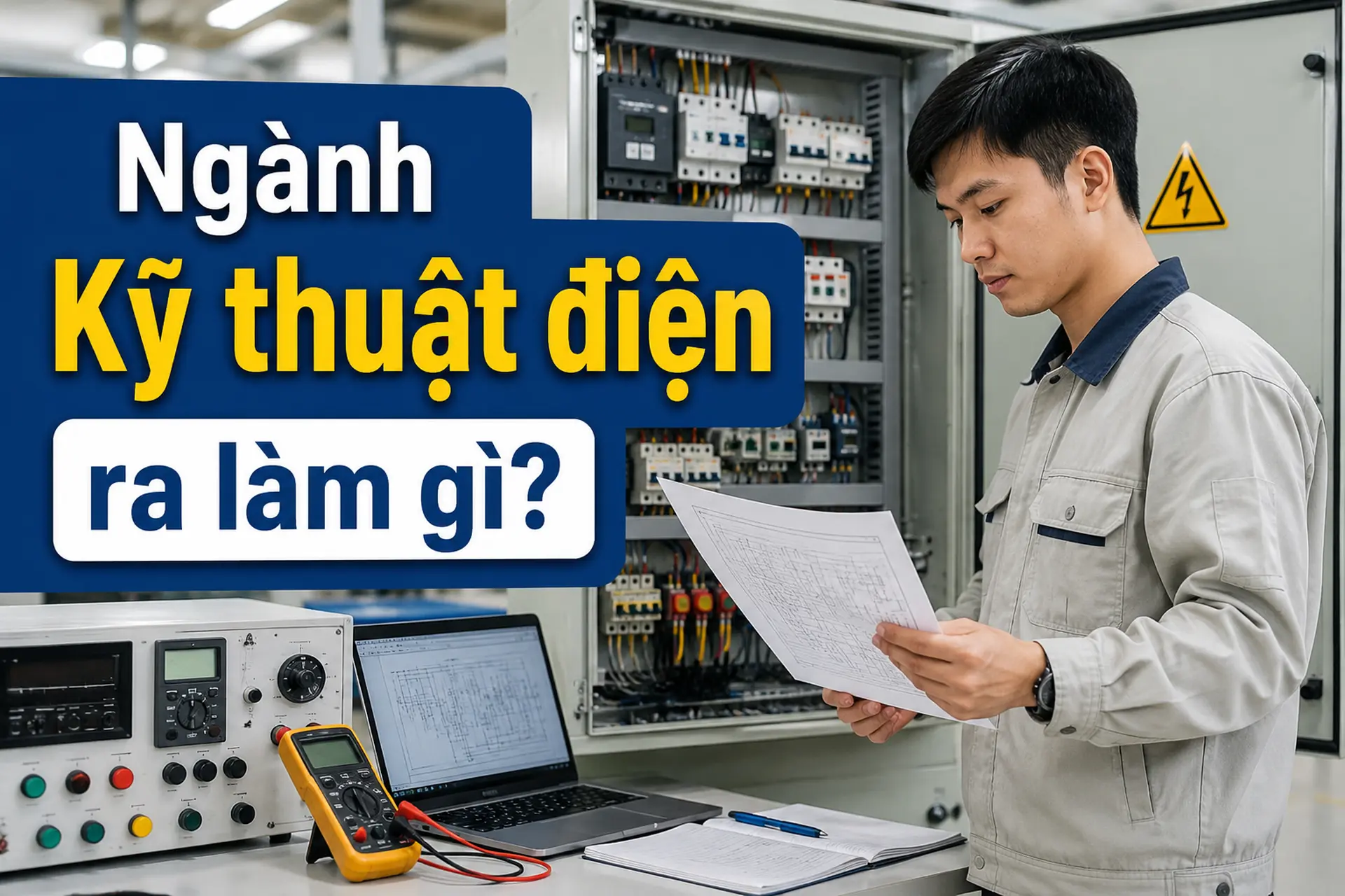 Ngành Kỹ thuật điện ra làm gì? Vị trí việc làm, mức lương và cơ hội phát triển nghề nghiệp