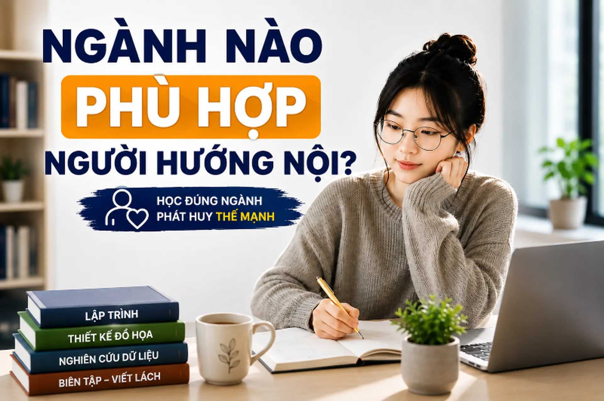 Ngành nào phù hợp người hướng nội? Gợi ý 7 ngành học có nhiều triển vọng