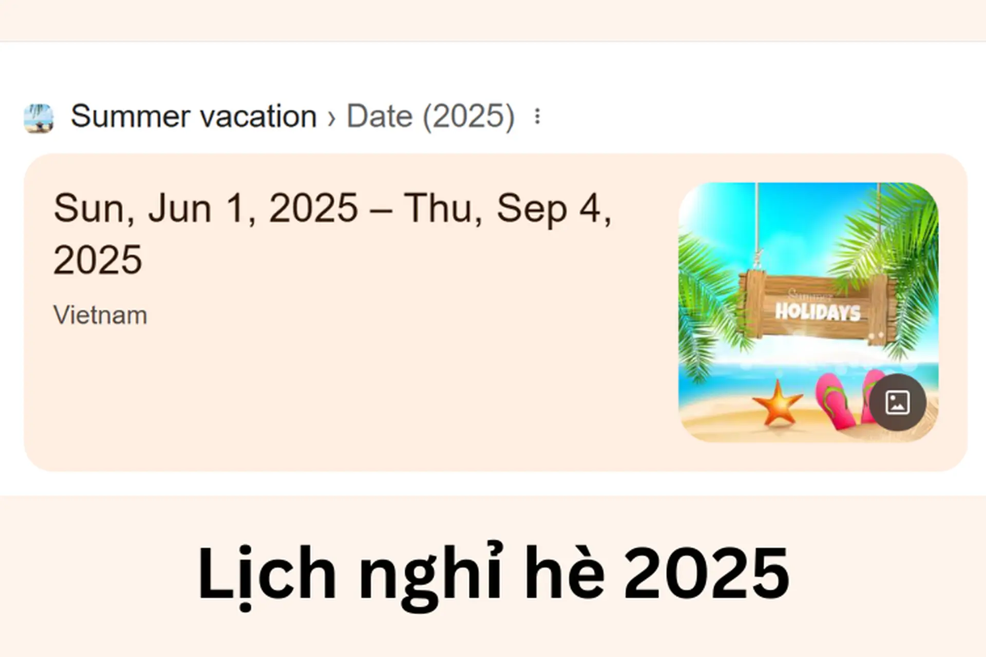 Chi tiết về lịch nghỉ hè 2025 dành cho độ tuổi học sinh ở từng tỉnh thành của Việt Nam