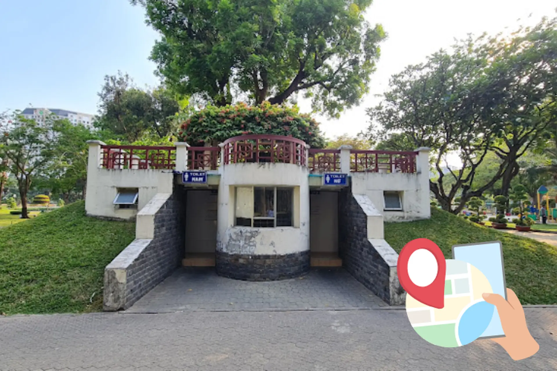 Hướng dẫn cách tìm nhà vệ sinh công cộng gần nhất trên ứng dụng Google Maps