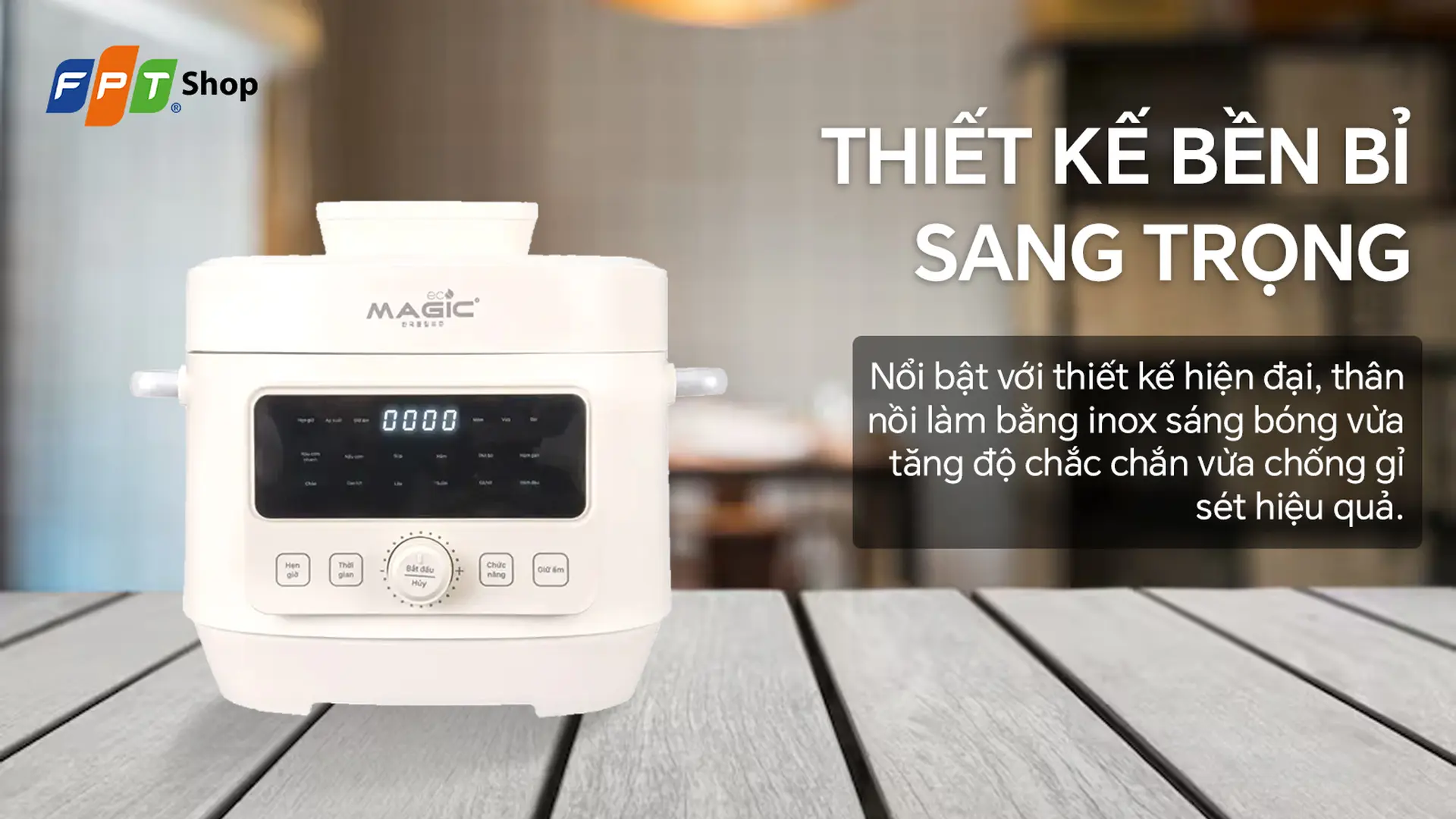 Nồi áp suất điện tử Magic Eco 5 lít AC-243