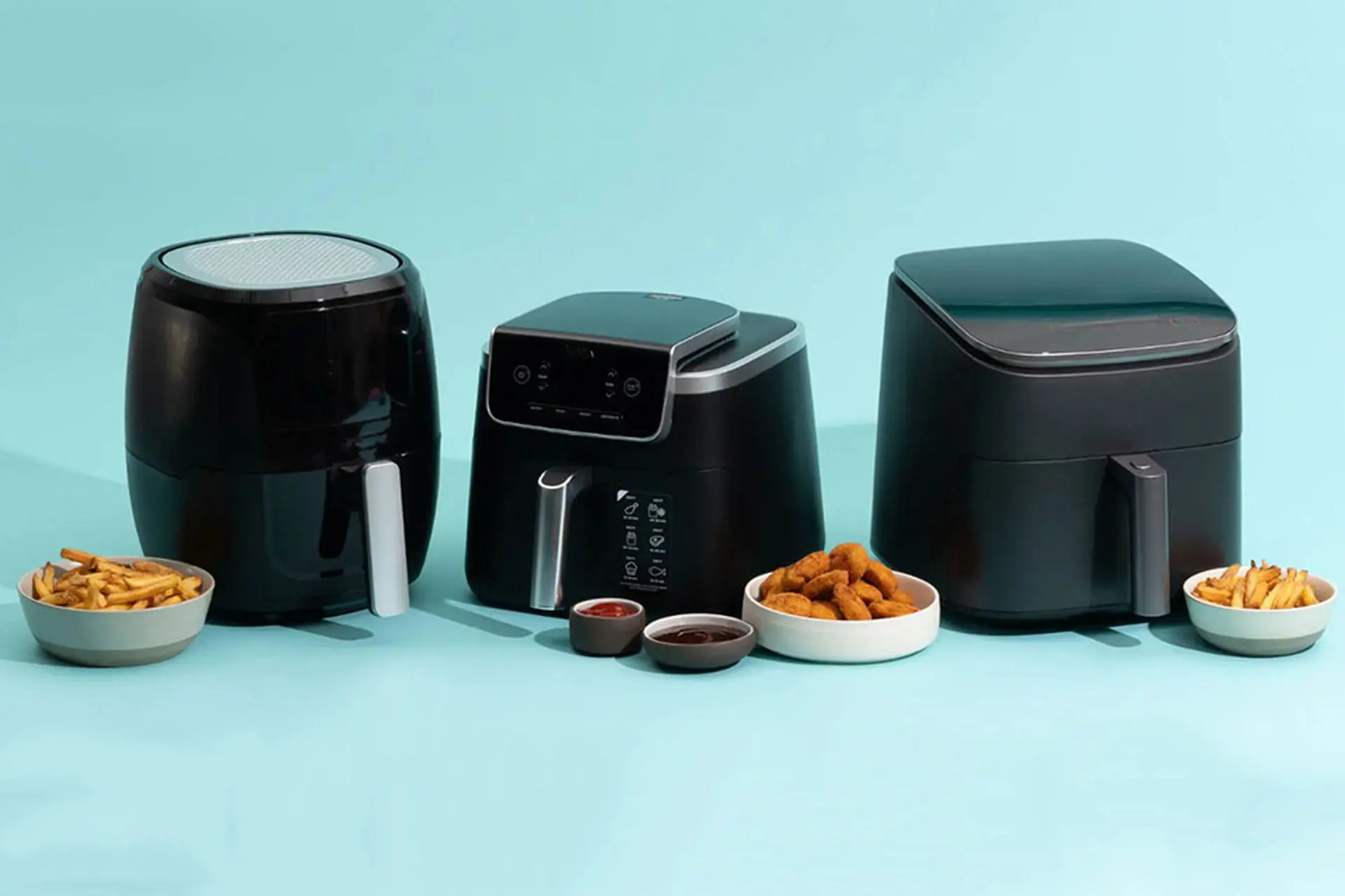 Top nồi chiên không dầu cửa ngang tốt nhất 2026 có dung tích lớn và nhiều chức năng