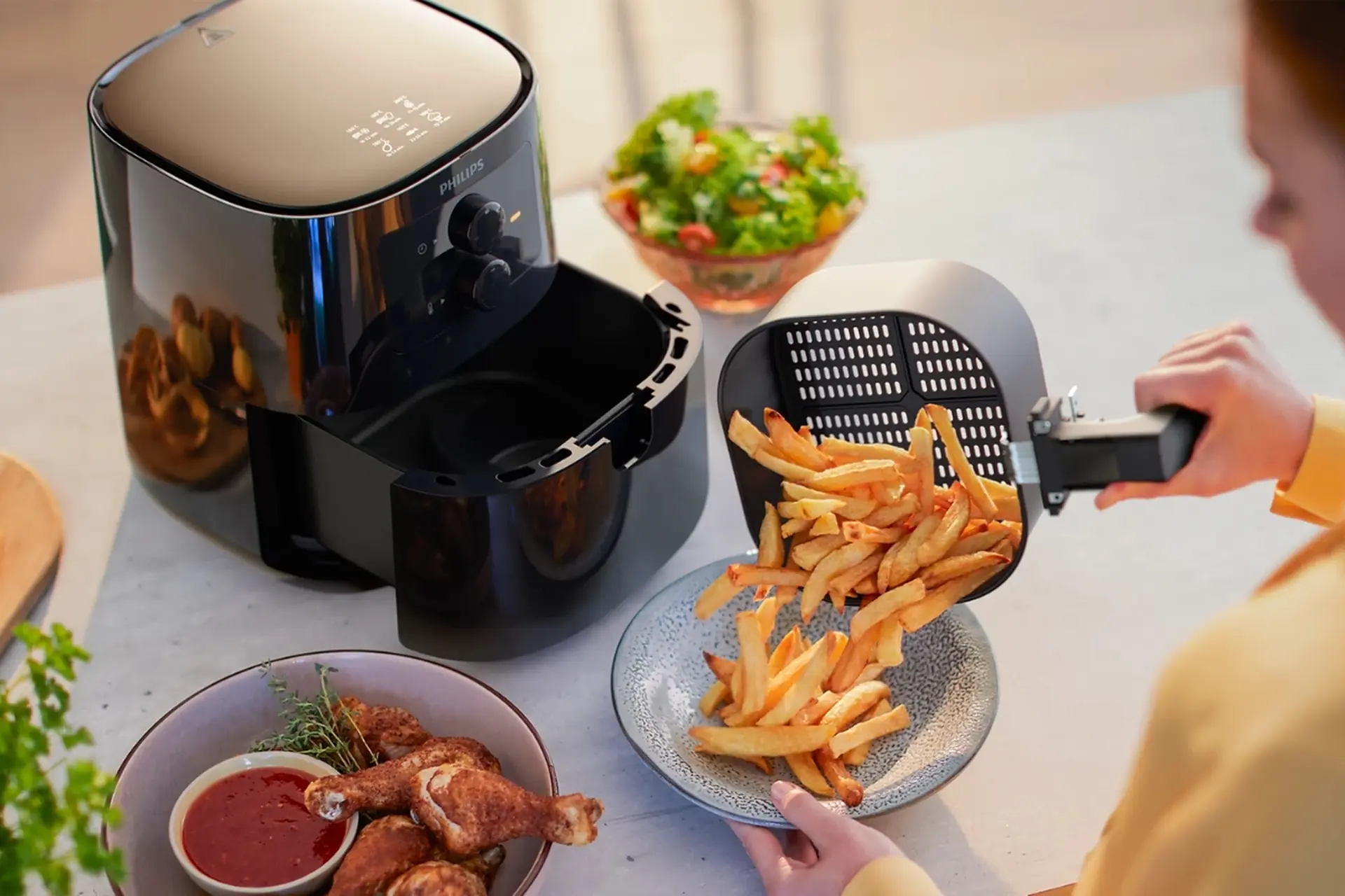 TOP 5 nồi chiên không dầu Philips bán chạy nhất 2026 - Dùng bền, nấu được nhiều món ngon