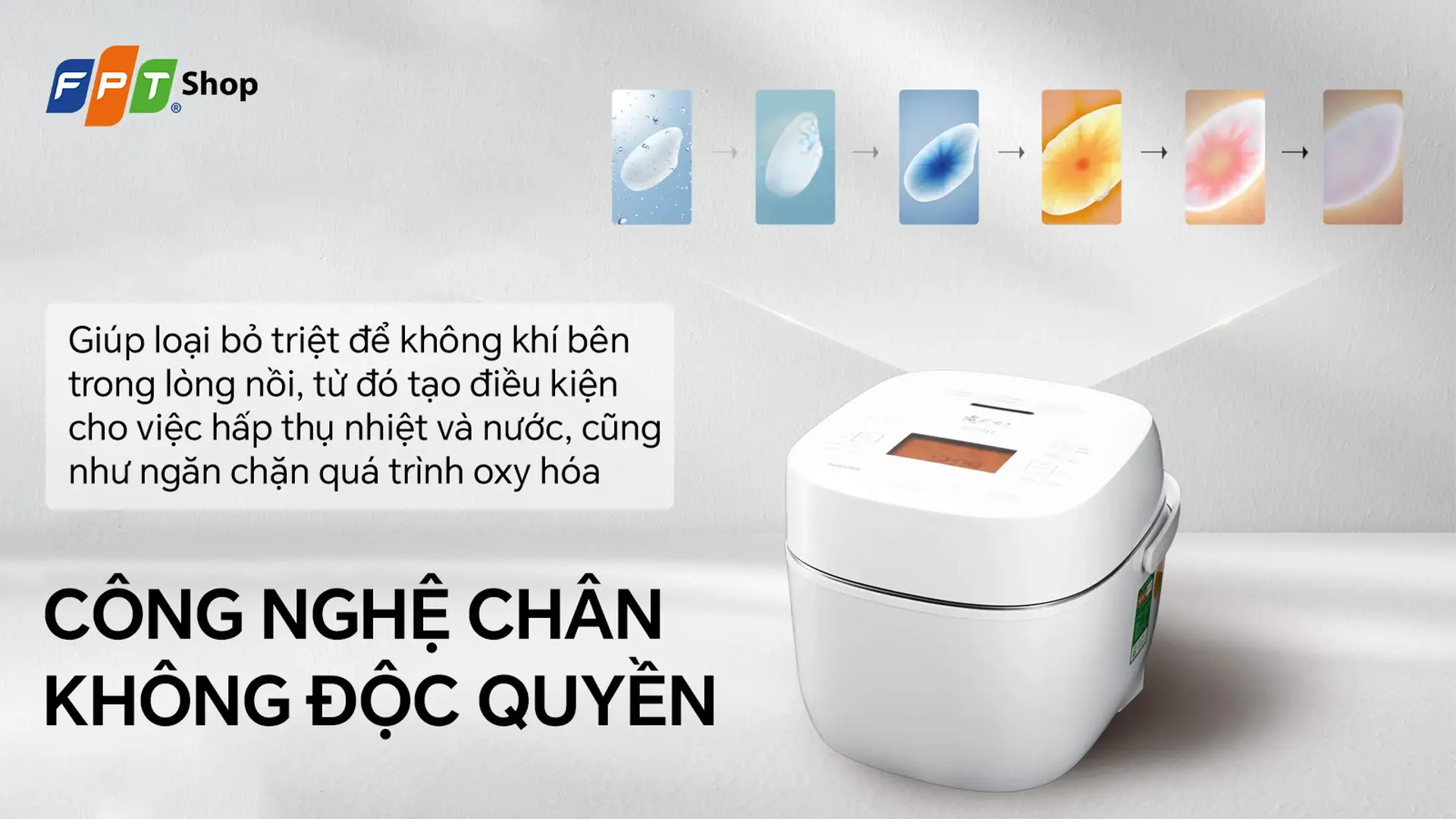 Nồi cơm điện cao tần Toshiba 1.8 lít RC-18VXWVN(W)