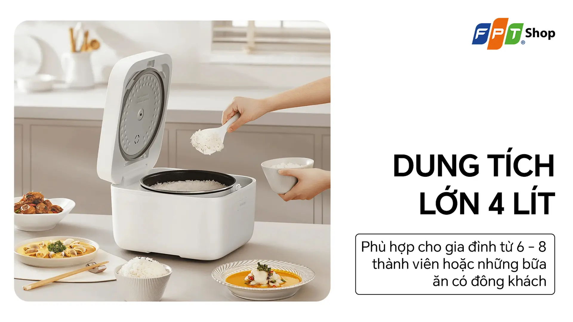 Nồi cơm điện tử Xiaomi 4 lít MFB090-1