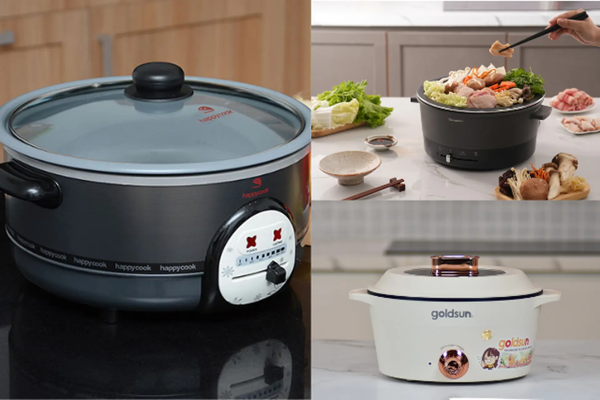 Nồi lẩu điện Happycook có tốt không? Khám phá thêm các mẫu bền đẹp, đáng mua hiện nay