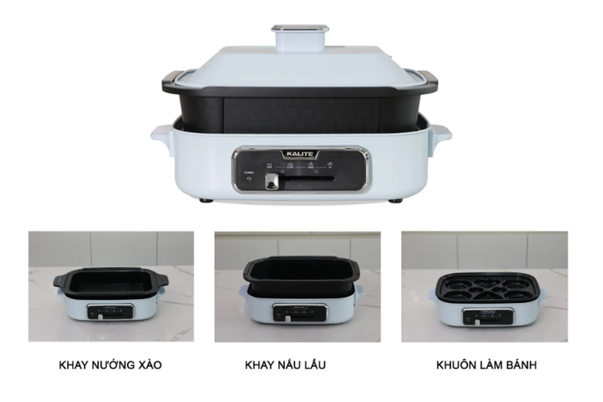 Top 4 nồi lẩu nướng đa năng 3 trong 1 đáng mua nhất, giải pháp tiện lợi cho các buổi tiệc tại gia