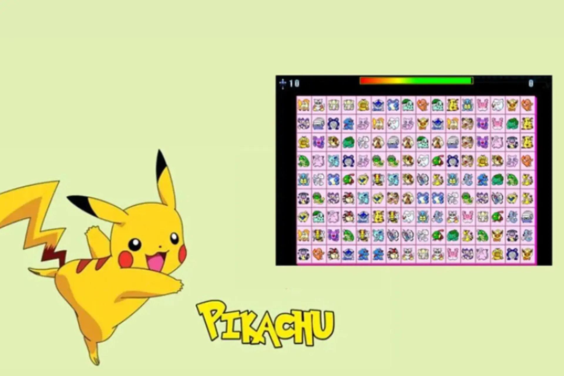 Khám phá Nối thú Pikachu: Game ghép hình kinh điển với lối chơi đơn giản, cuốn hút